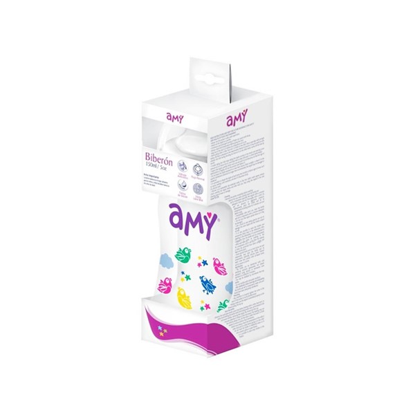 Amy Tetero 150ml 5Oz Flujo Normal Aves