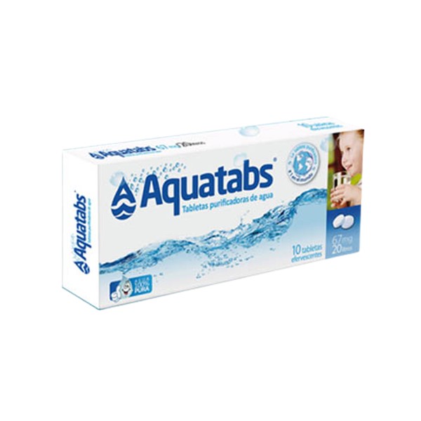 Aquatabs Multipropósito X 40 Tabletas Medentech