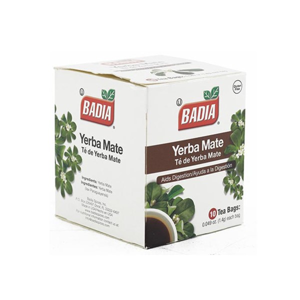 Badia Té Yerba Mate x 10 Unidades