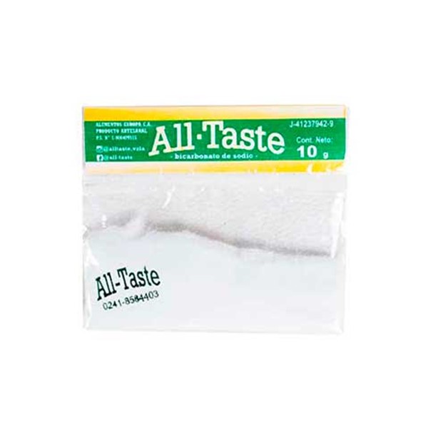 Bicarbonato De Sodio 10g - All-Taste