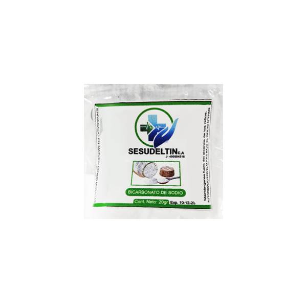 Bicarbonato De Sodio 20g - Sesudeltin