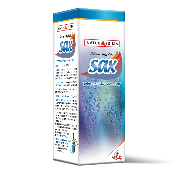 Sax Ducha Vaginal Ácido Bórico Biotech x 135 Ml