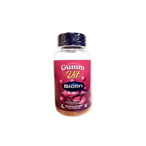 Biotin Biotina x 30 Gomitas - Gumm Vit