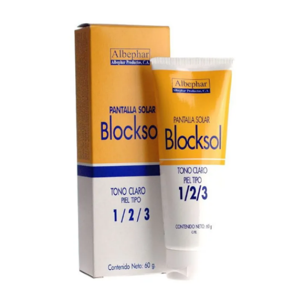 Blocksol Protector Solar Tono Claro x 60 g - Albephar