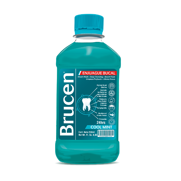 Brucen Enjuague Bucal Cool Mint 250ml