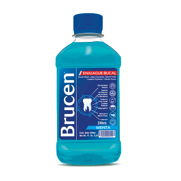 Brucen Enjuague Bucal Menta 250ml