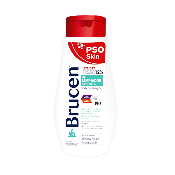 Brucen PSO-Skin 12% PH 5 Gel Limpiador Corporal x 250ml