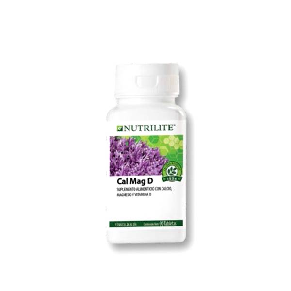 Calcio Magnesio Zinc + Vitamina D x 90 Tabletas - Nutrilite