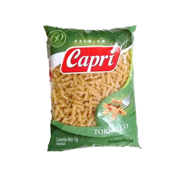 Capri Pasta Corta Tornillo 1Kg
