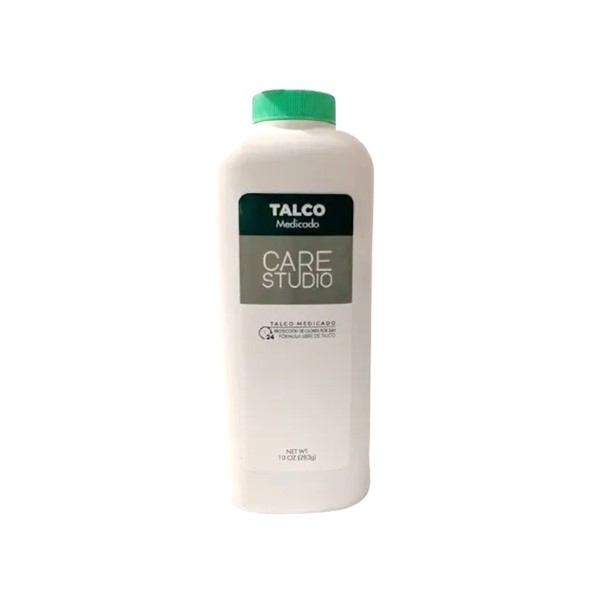 Care Studio Talco Medicado Con Mentol 283g