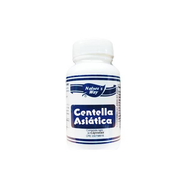 Centella Asiática 500mg x 30 Cápsulas - Nature's Way