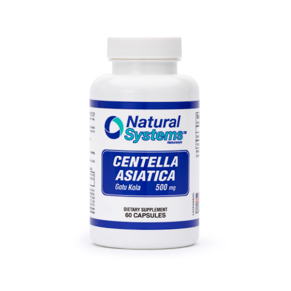 Centella Asiática 500mg x 60 Cápsulas - Natural Systems
