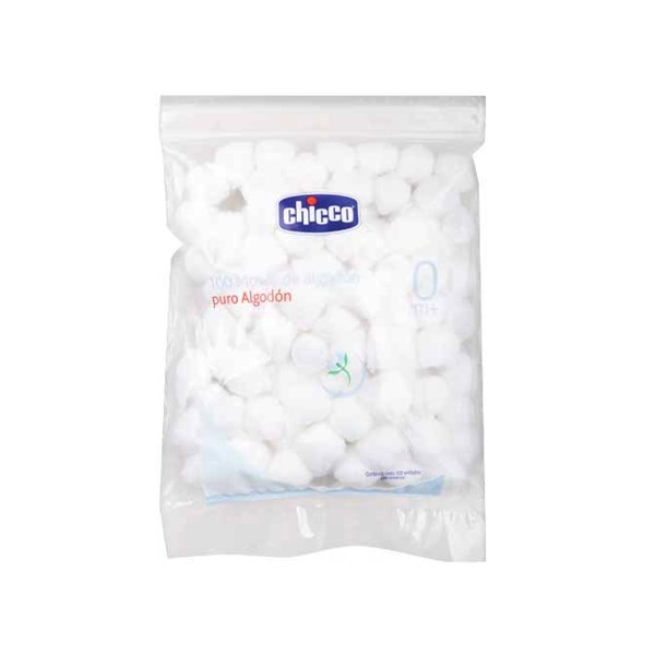 Chicco Motas De Algodón Om+ X 100 Unidades