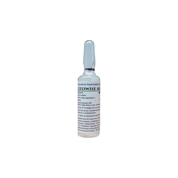Citowise Citicolina 1000 Ampolla 250mg/4ml - Asia