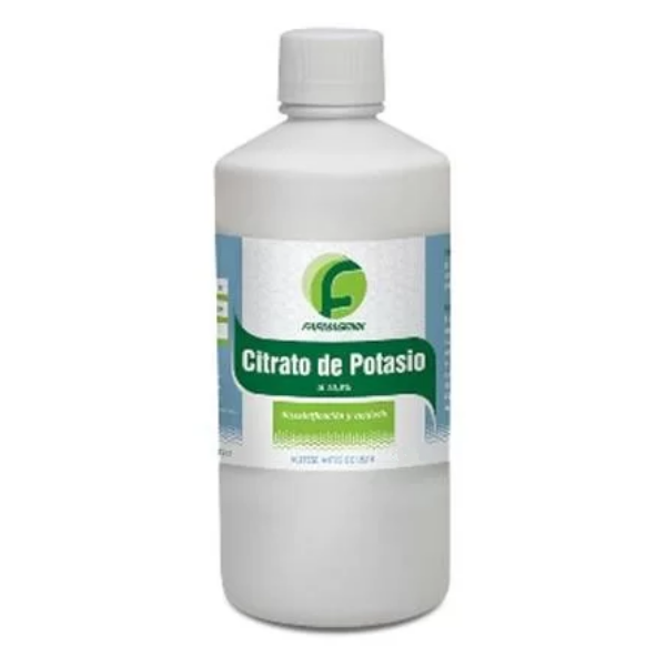 Citrato De Potasio Solución 10.8% 1000ml - Farmagenik