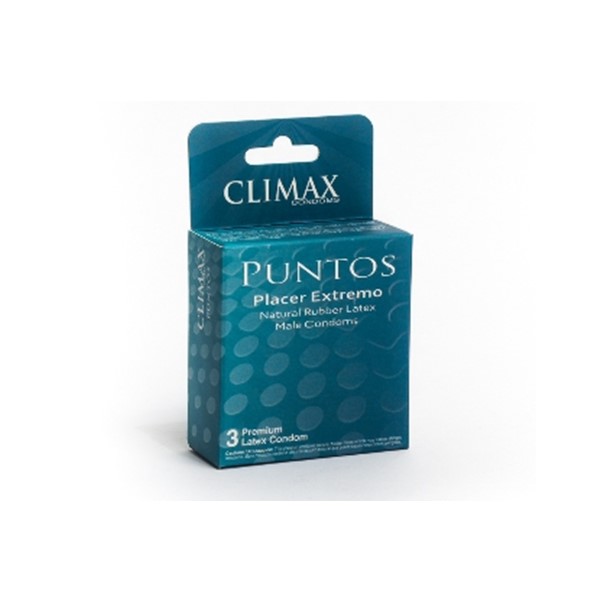 Climax Preservativo Puntos x 3 Unidades