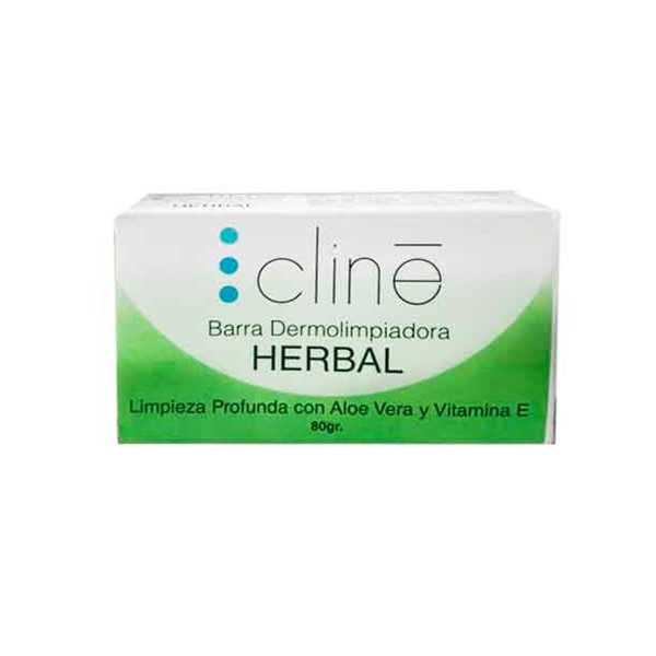 Cline Jabón Dermolimpiador Herbal x 80g
