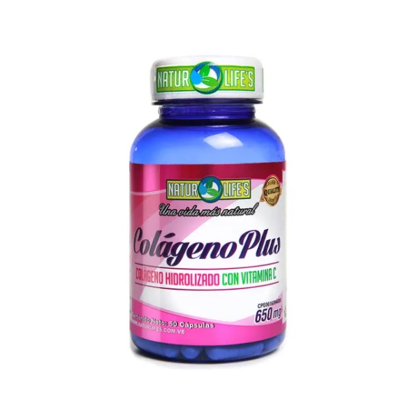 Colágeno Plus 650mg x 50 Cápsulas - Natur Life's