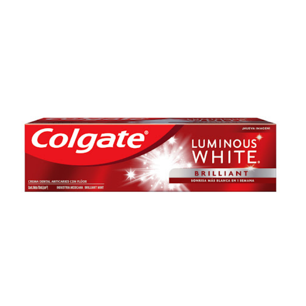 Colgate Crema Dental Luminous White 75ml