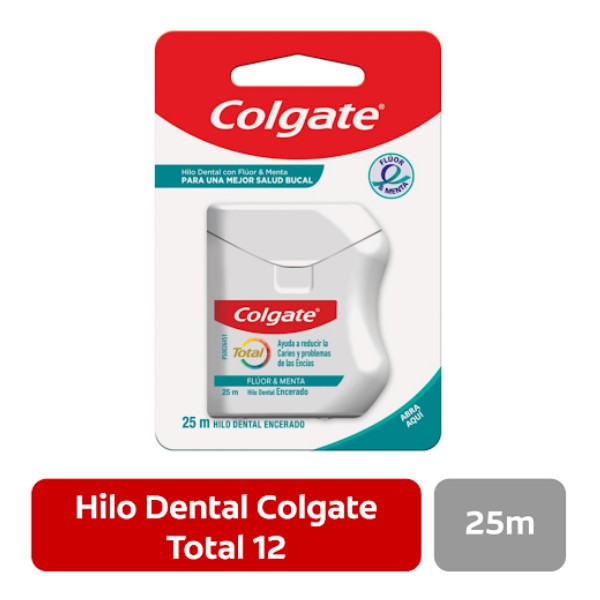 Colgate Total Hilo Dental de Menta 25M