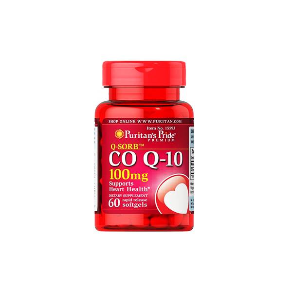 Co Q-10 100mg x 60 Tabletas - Puritan´S
