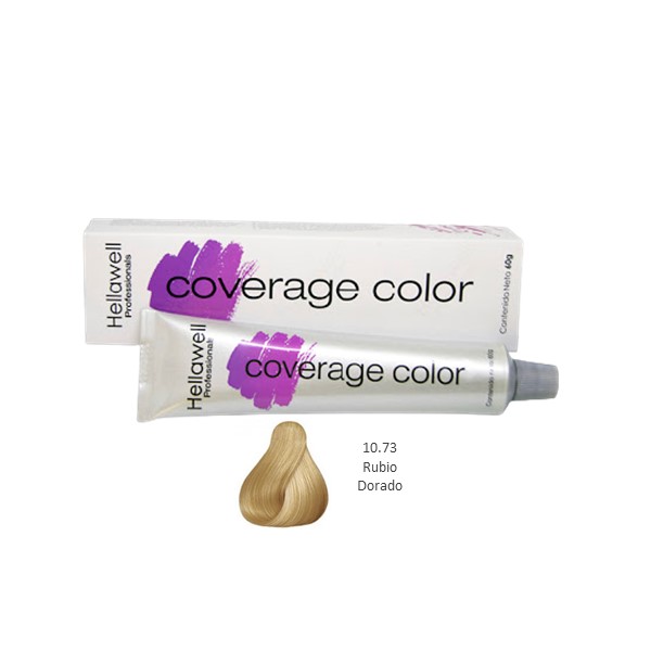 Coverage Color Tinte 10.73 Rubio Dorado 60g