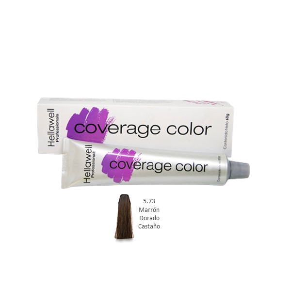 Coverage Color Tinte 5.73 Marrón Dorado Castaño 60g