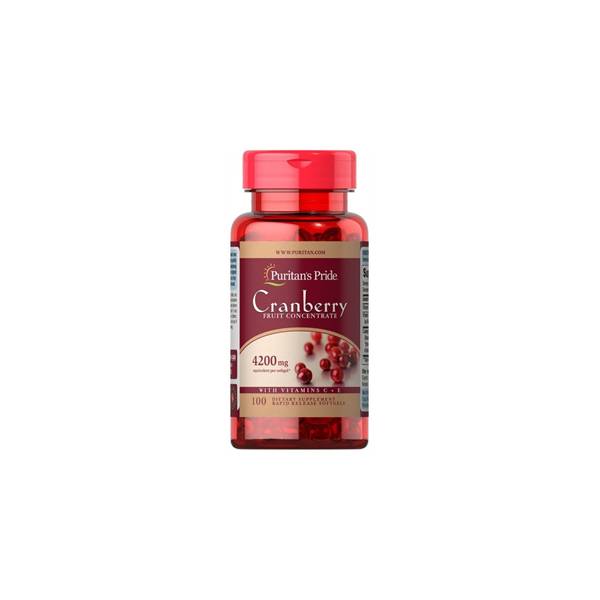 Cranberry Arándano Rojo 4200mg x 100 Cápsulas - Puritan's