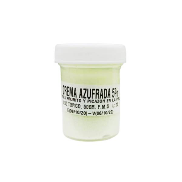 Crema Azufrada 5% Crema 60g - F.M.S