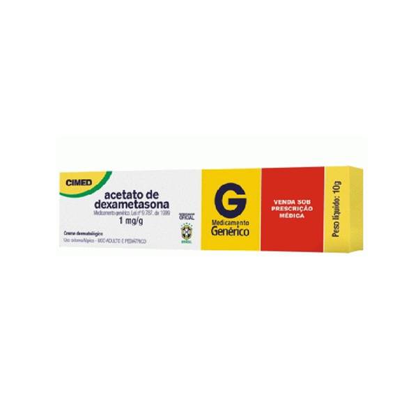 Dexametasona Crema Tópica 1mg x 10g Cimed