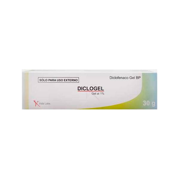 Diclogel Diclofenac Dietilamina Gel Al 1% 30g