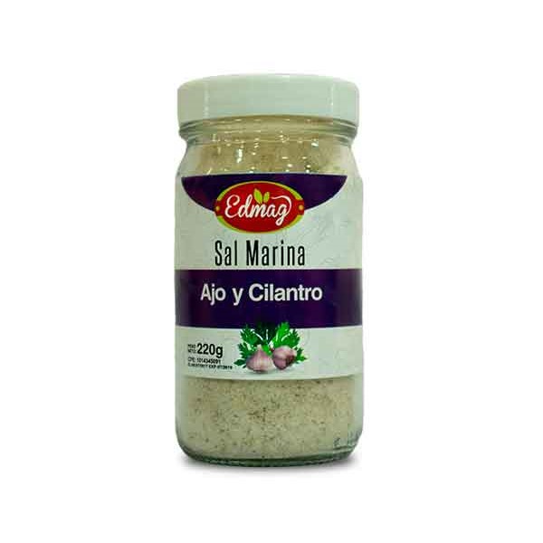 Edmag Sal Marina Ajo Y Cilantro 220g