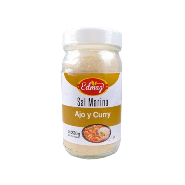 Edmag Sal Marina Ajo Y Curry 220g