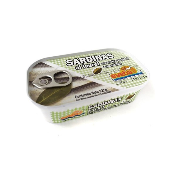 Eveba Sardinas Con Laurel 125g