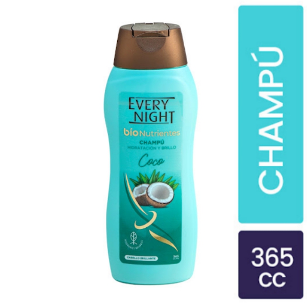 Every Night Champú Bionutrientes Coco 365ml