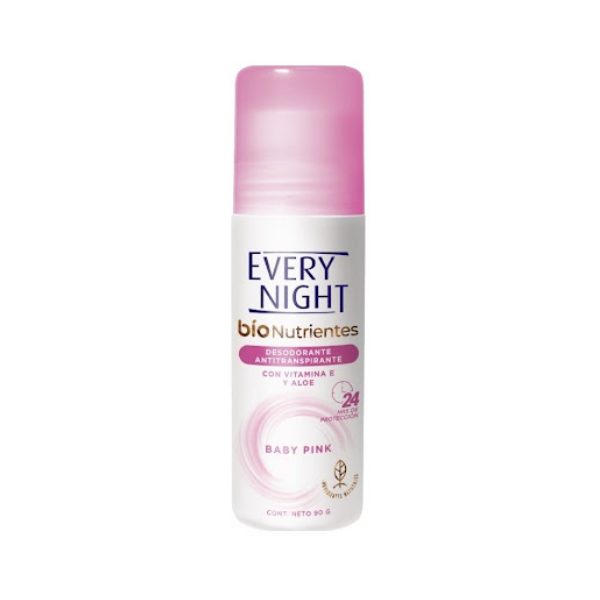 Every Night Desodorante Roll-On Baby Pink 90gr