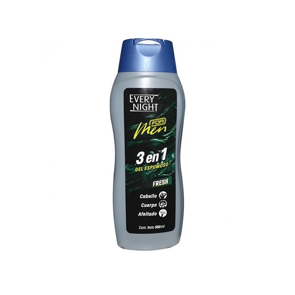 Every Night Gel Espumoso For Men Fresh 3 En 1 350ml