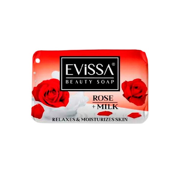 Evissa Jabón Rosa + Milk 125g