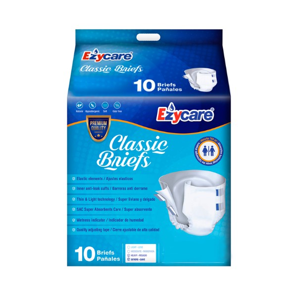 Ezycare Pañal Para Adulto Talla M x 10 Unidades