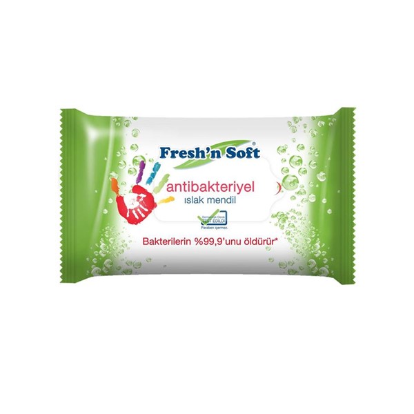 Fresh'n Soft Toallas Húmedas Antibacterial x 60 Unidades