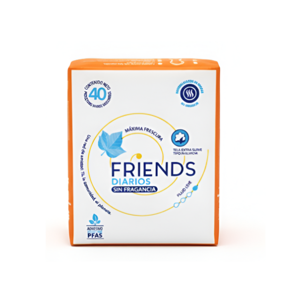 Friends Protectores Diarios Tela x 40 Unidades