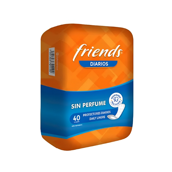 Friends Protectores Diarios Tela x 40 Unidades