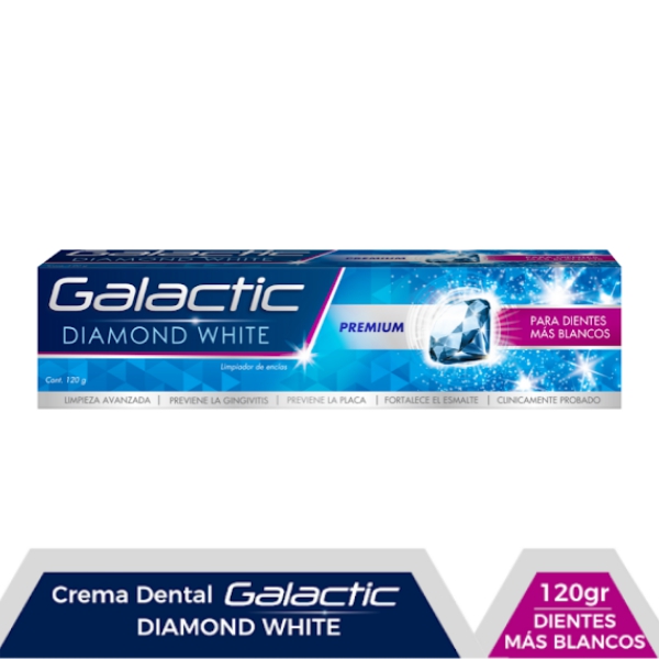 Galactic Crema Dental Diamond W 120g
