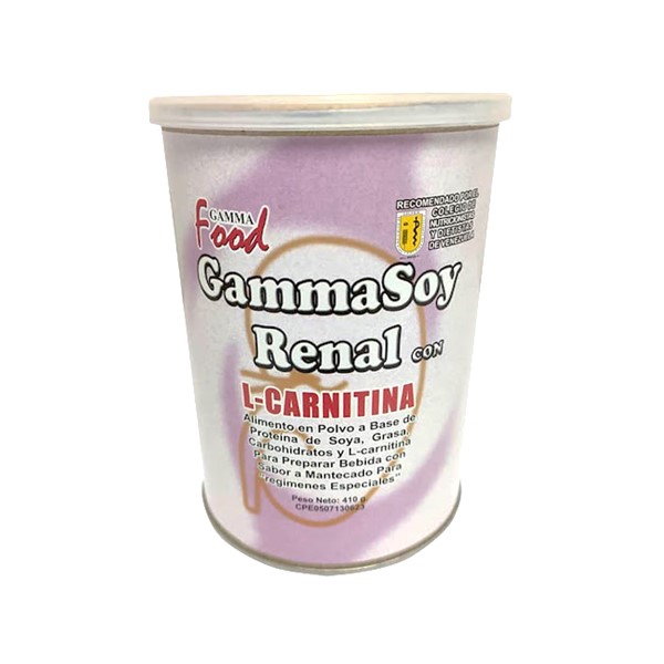 Gammasoy Renal L-Carnitina Alimento En Polvo 410g Gamma Food