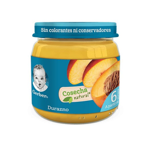 Gerber Compota De Durazno 113g