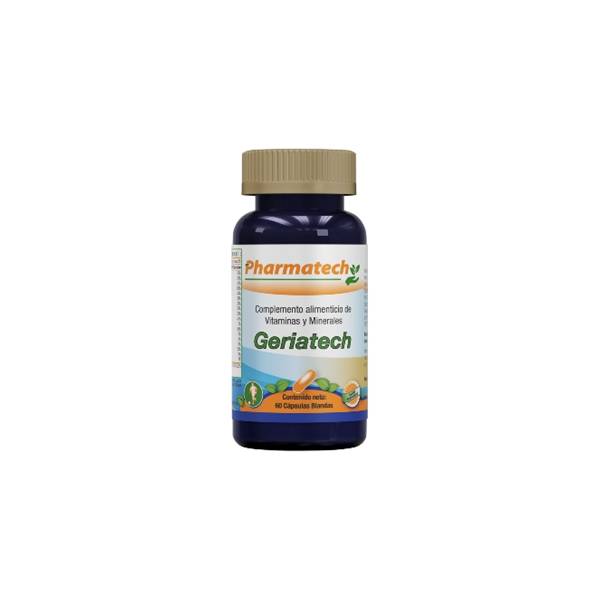 Geriatech Multivitamínico x 60 Cápsulas Blandas Pharmatech