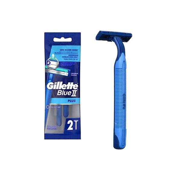 Gillette Afeitadora 2 Hojillas x 2 Unidades