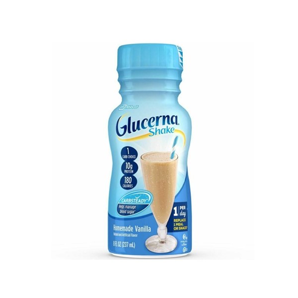 Glucerna Shake Alimento Líquido Vainilla 237ml