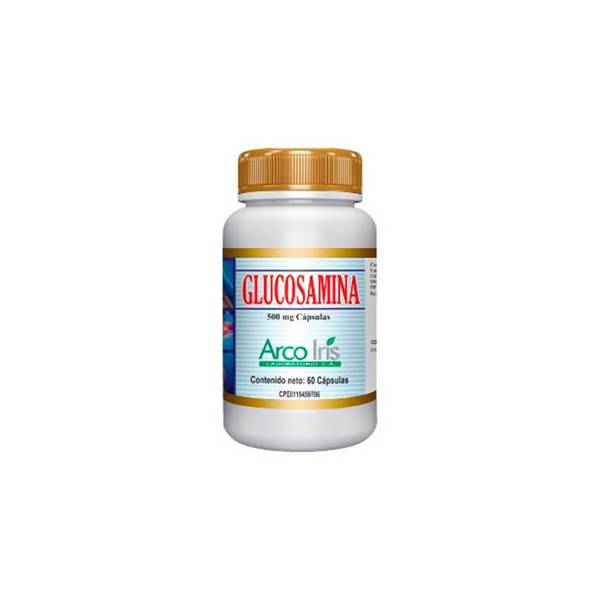 Glucosamina 500mg x 60 Cápsulas - Arco Iris