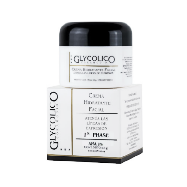 Glycolico Aha 3% 1ª Fase/Crema Hidratante Facial 60 Gr